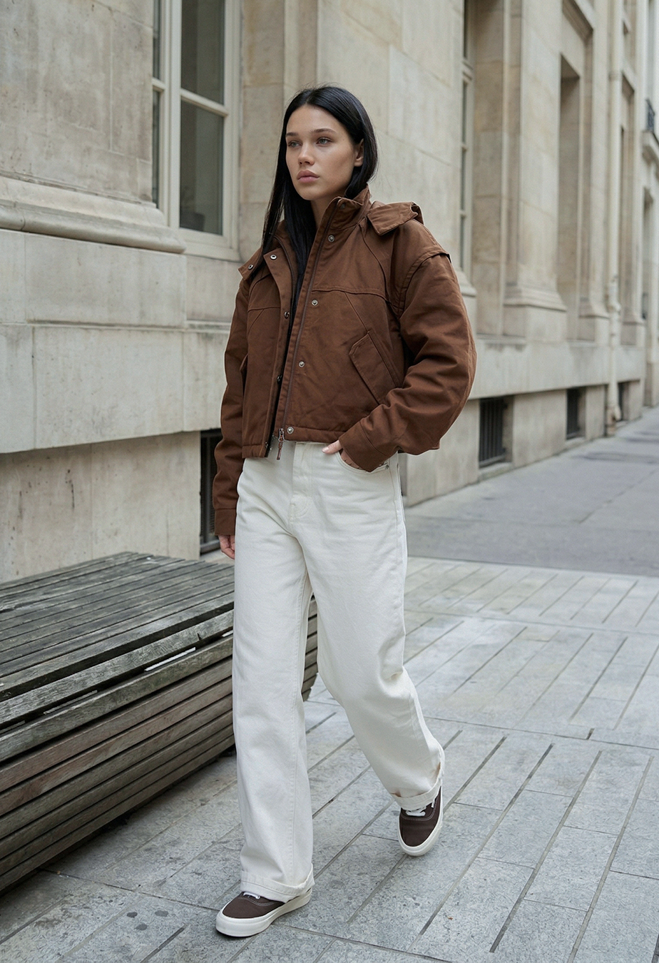 Kurtka Staff sli brown