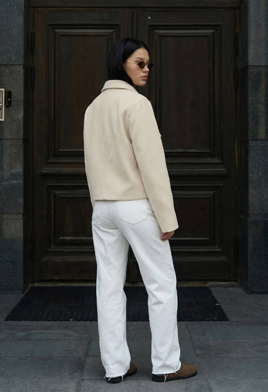 Kurtka Staff sa light beige