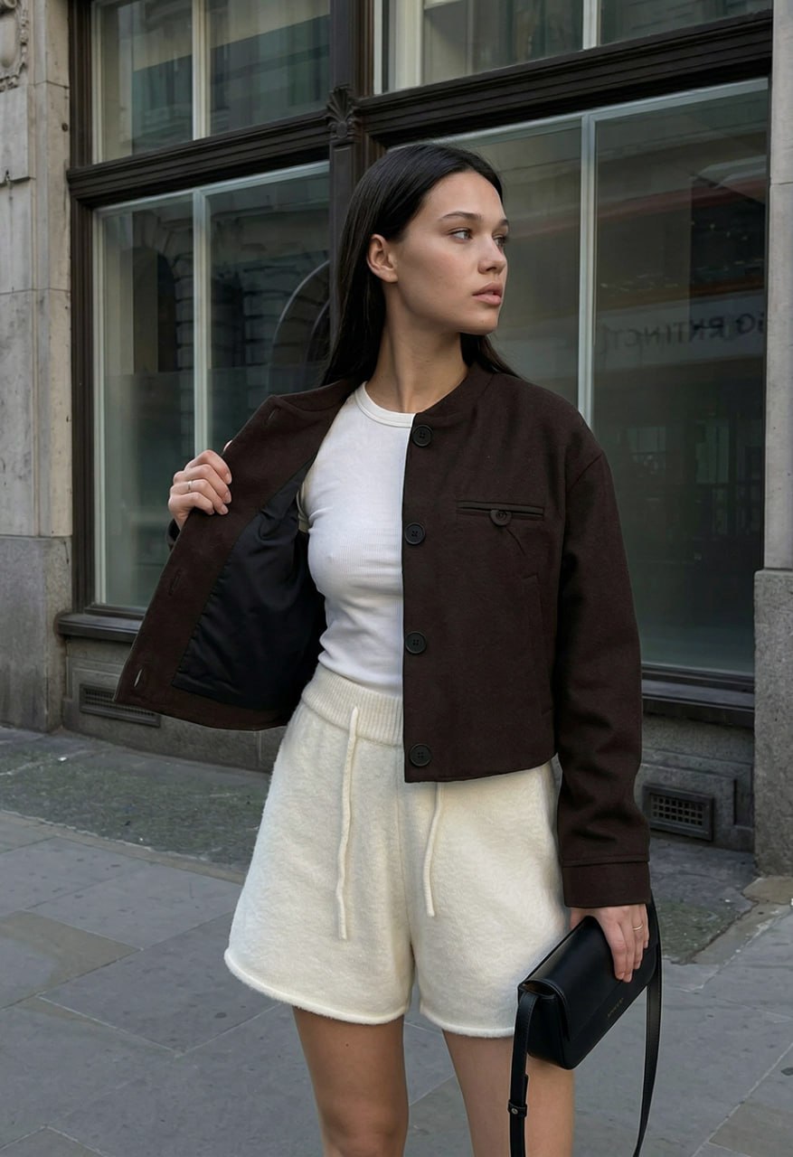 Bomber Staff ya dark brown