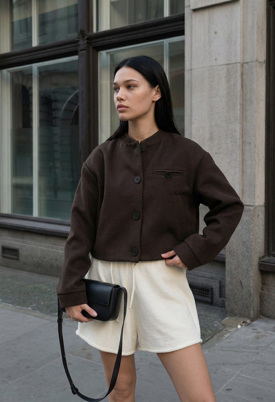 Bomber Staff ya dark brown