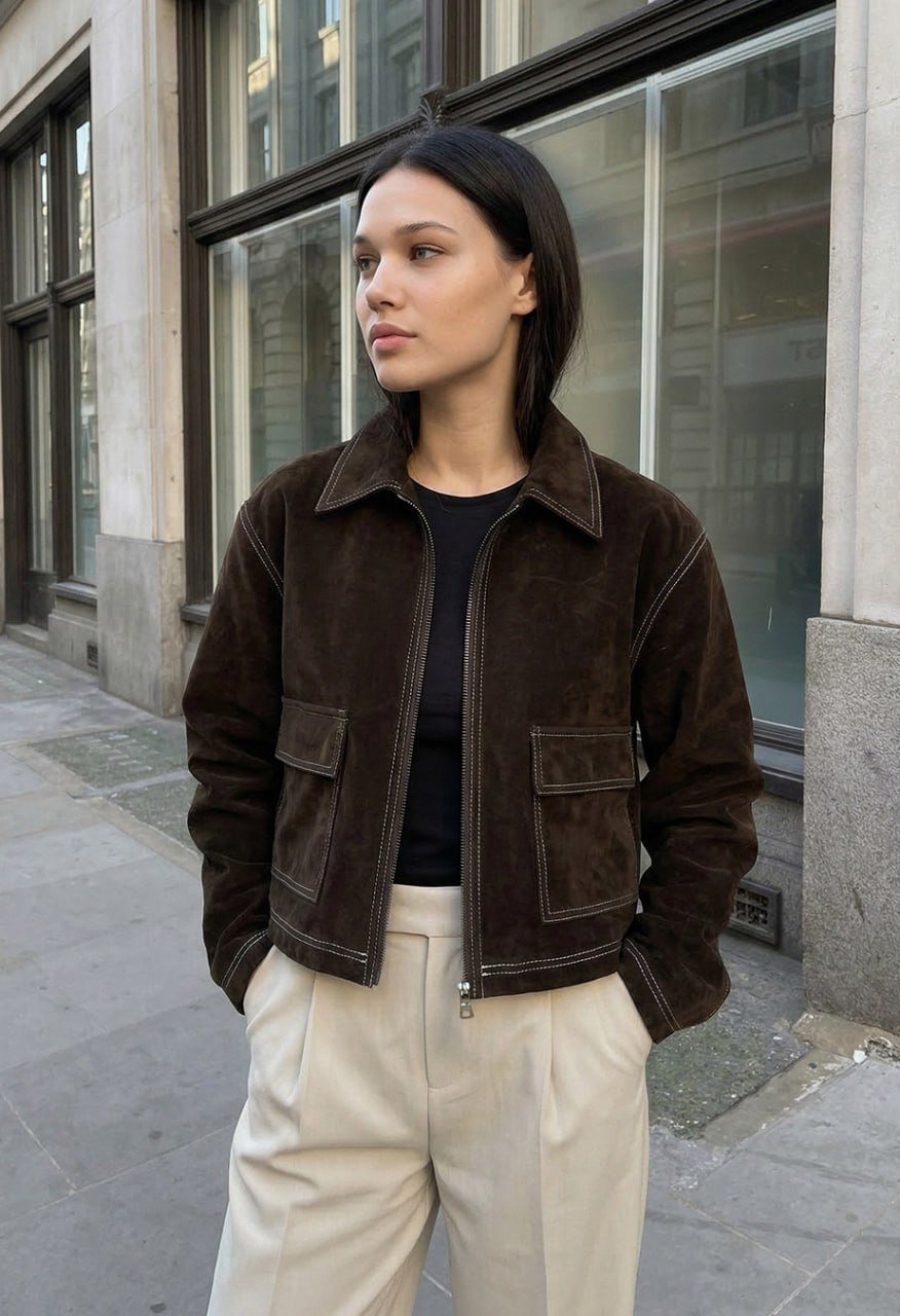 Kurtka Staff ja brown