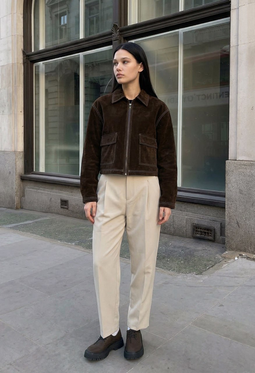 Kurtka Staff ja brown