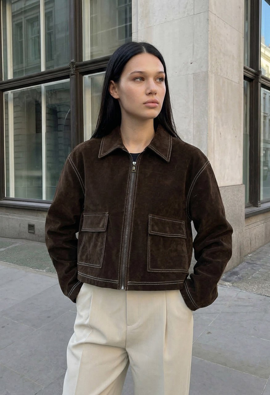 Kurtka Staff ja brown