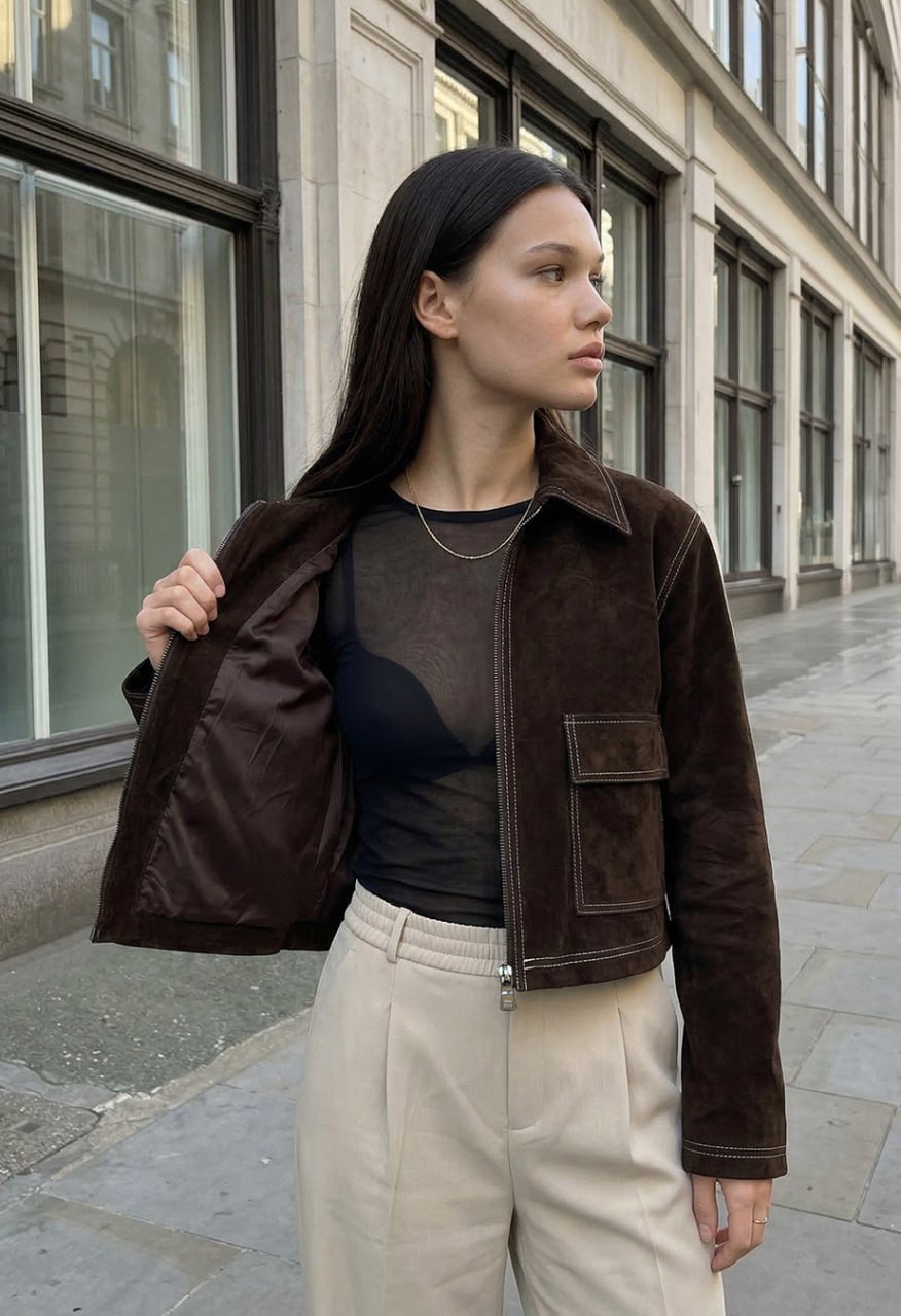 Kurtka Staff ja brown