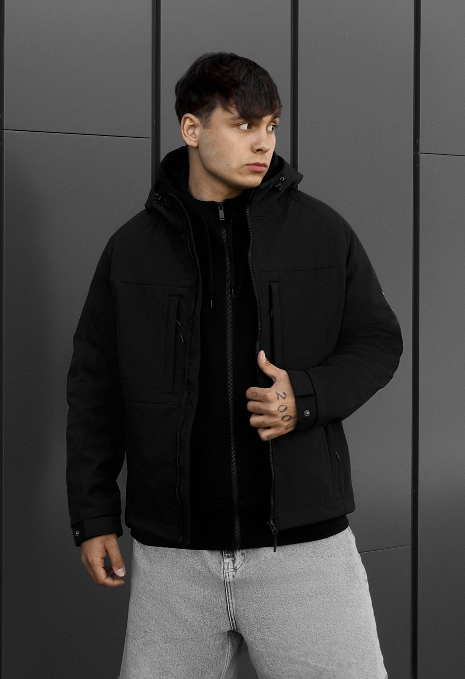 Kurtka Staff Софтшел soo black