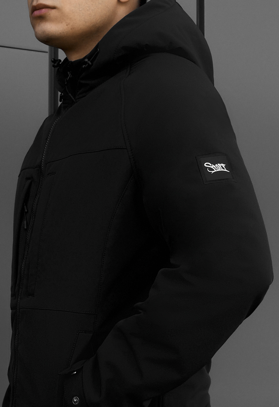 Kurtka Staff Софтшел soo black