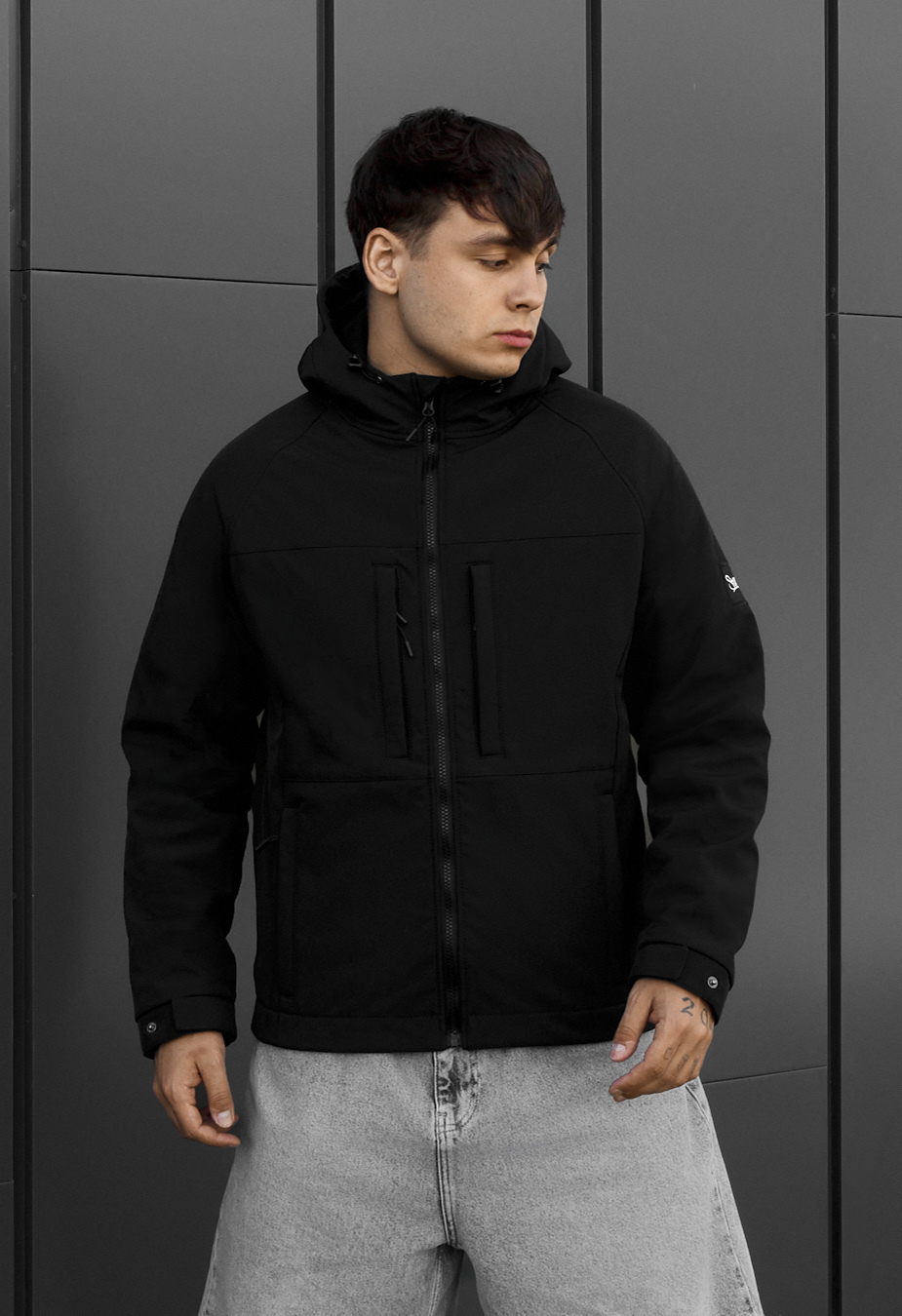 Kurtka Staff Софтшел soo black