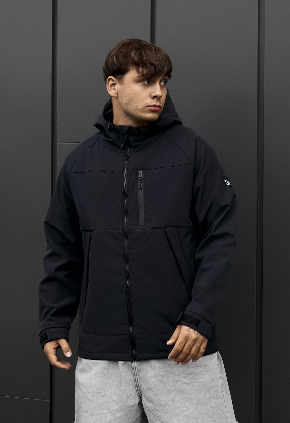 Kurtka soft shell Staff ux dark blue