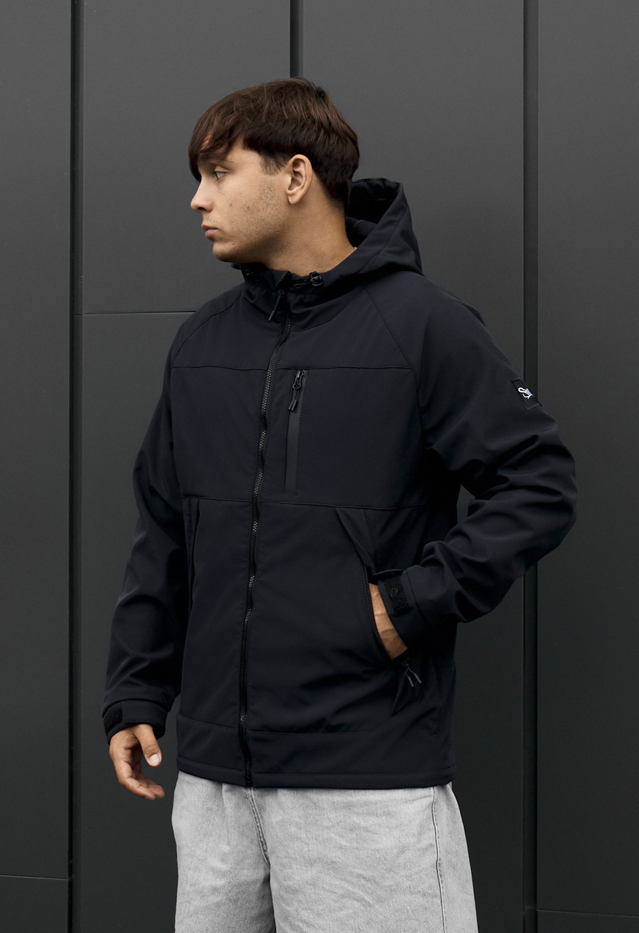 Kurtka soft shell Staff ux dark blue