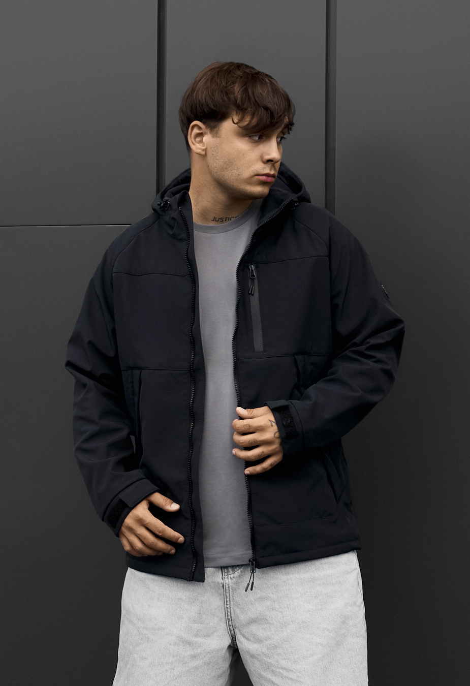 Kurtka soft shell Staff ux dark blue
