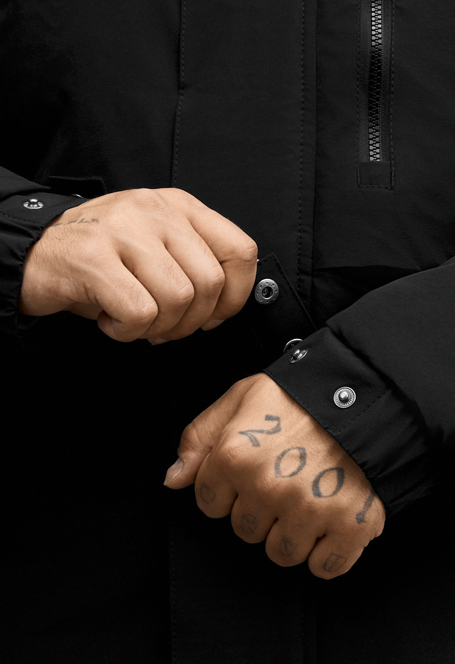 Kurtka zimowa Staff go logo black