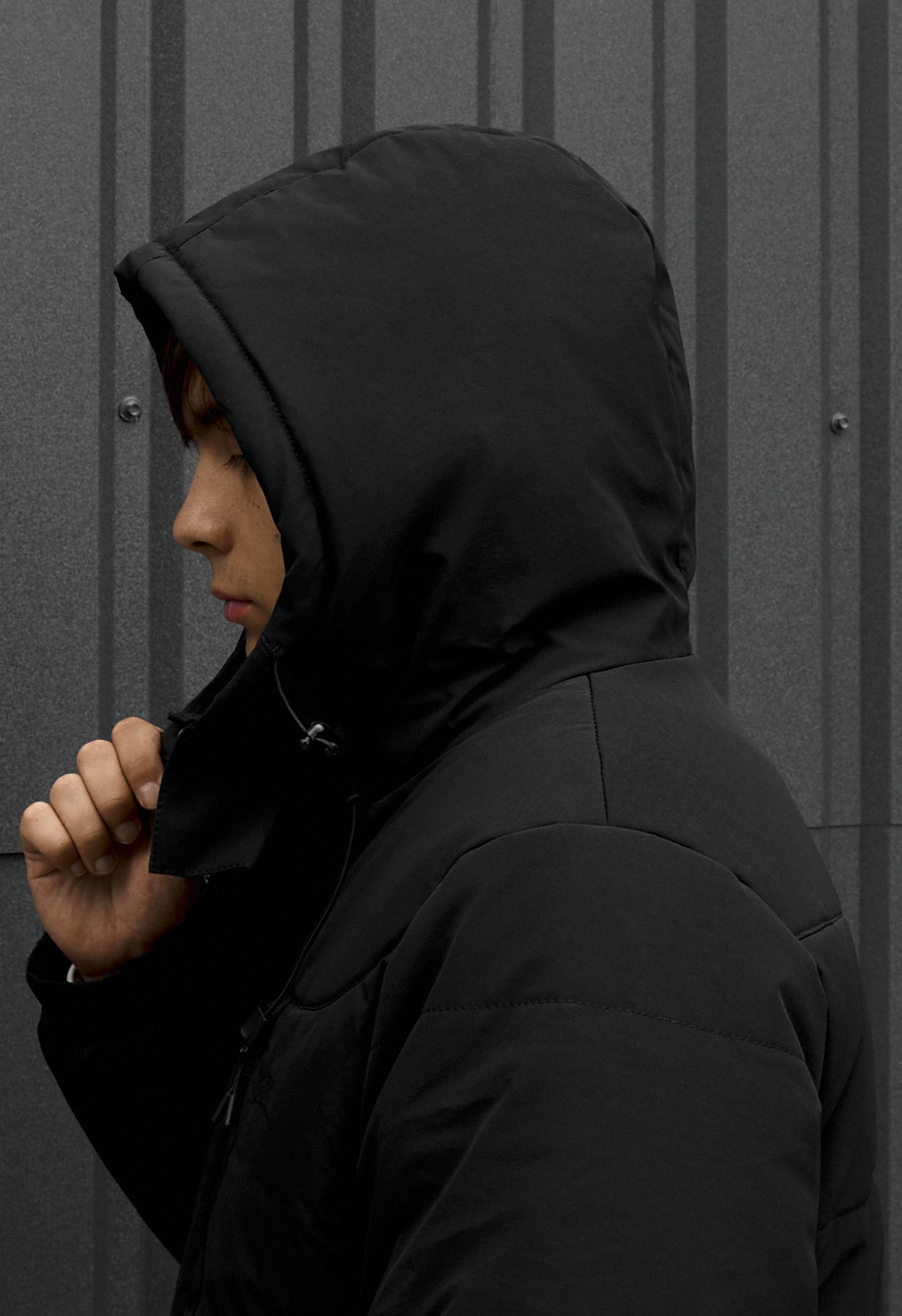 Kurtka zimowa Staff go logo black