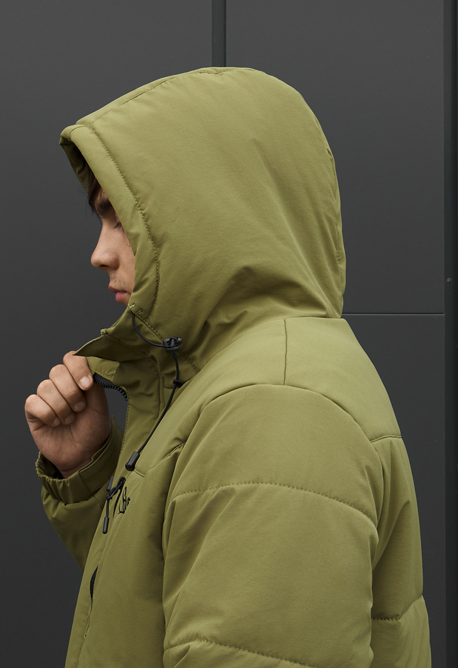 Kurtka zimowa Staff go logo khaki