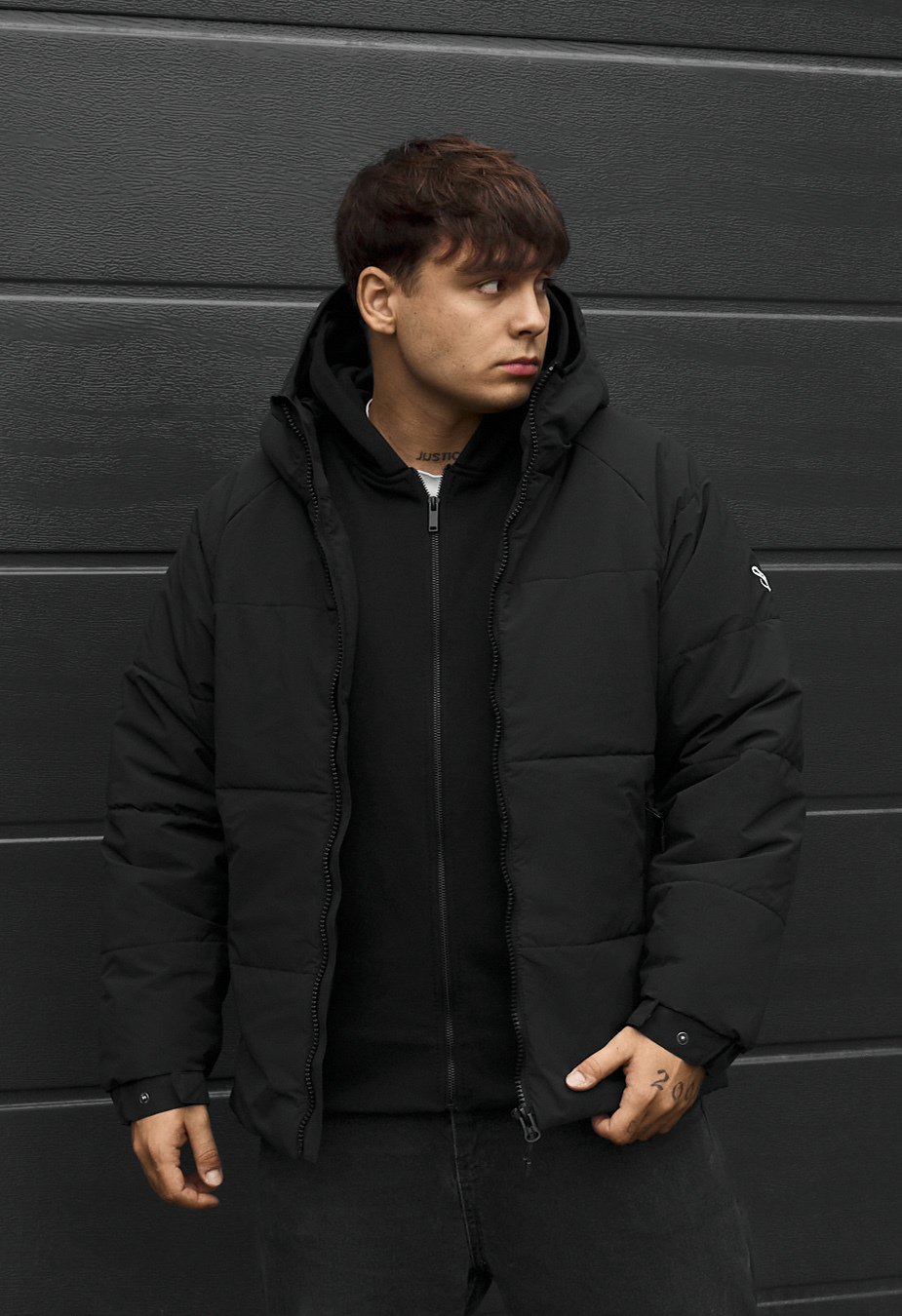 Kurtka zimowa Staff me logo black