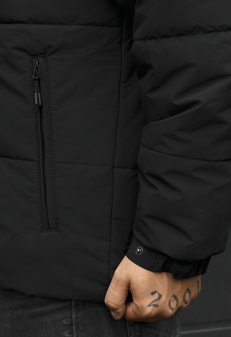 Kurtka zimowa Staff me logo black