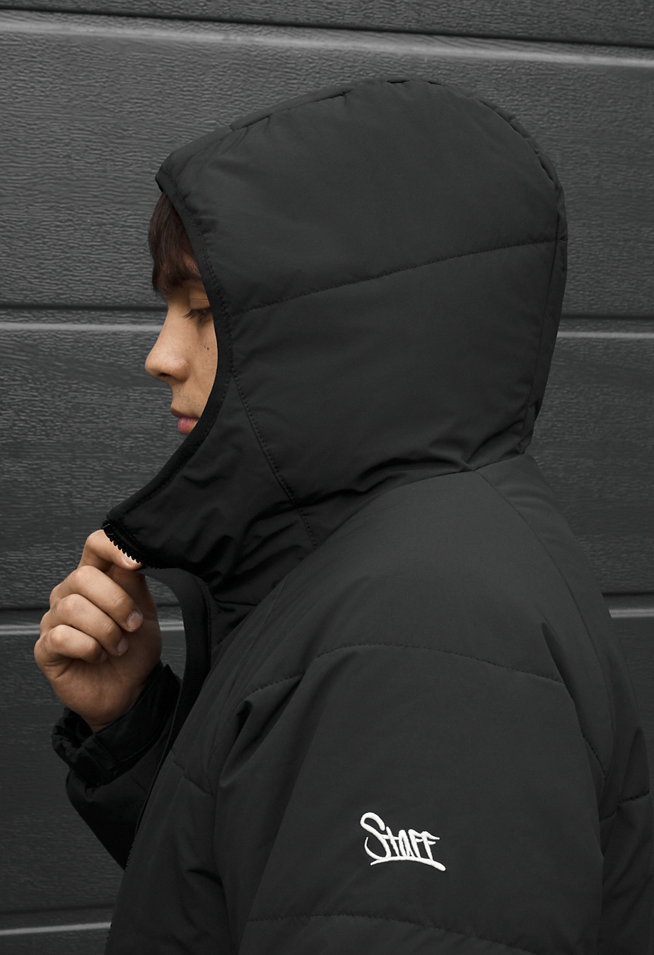 Kurtka zimowa Staff me logo black