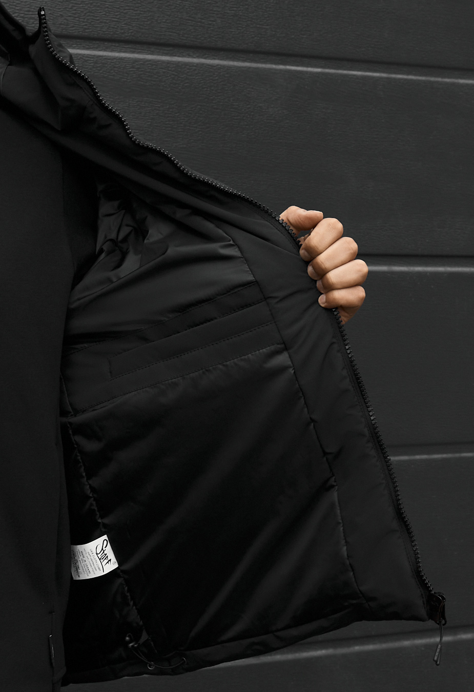 Kurtka zimowa Staff me logo black