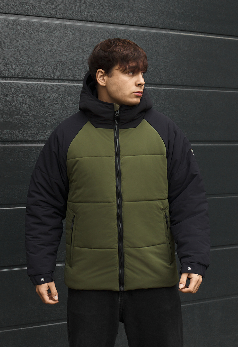 Kurtka zimowa Staff me logo khaki & navy