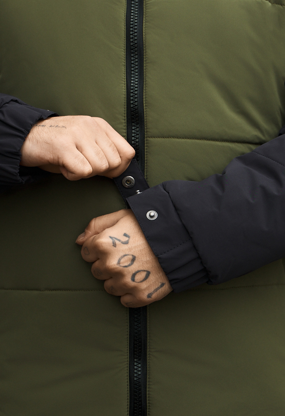 Kurtka zimowa Staff me logo khaki & navy