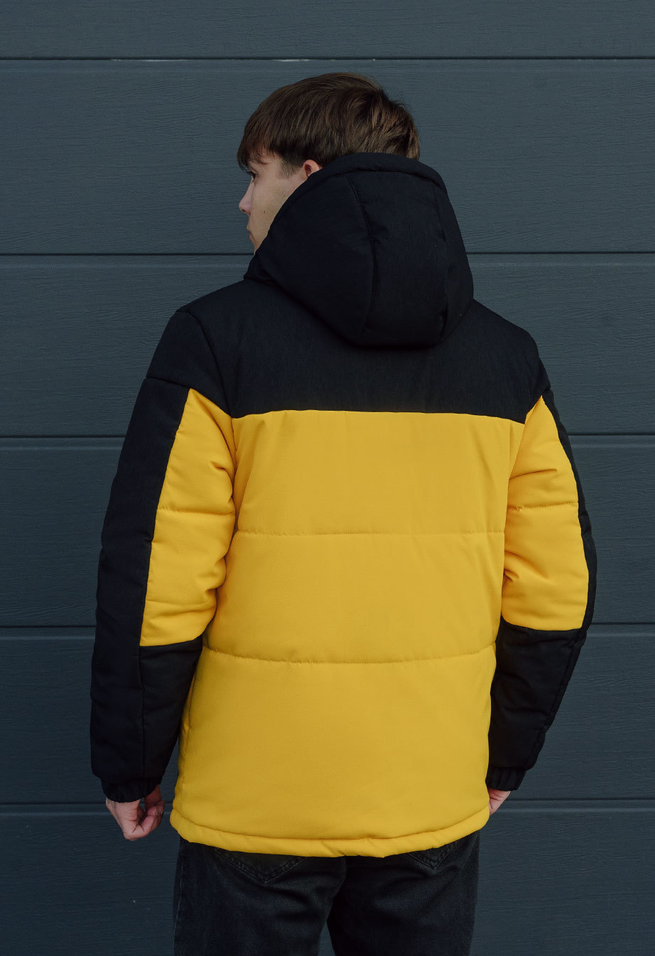 Kurtka zimowa Staff yux black & yellow