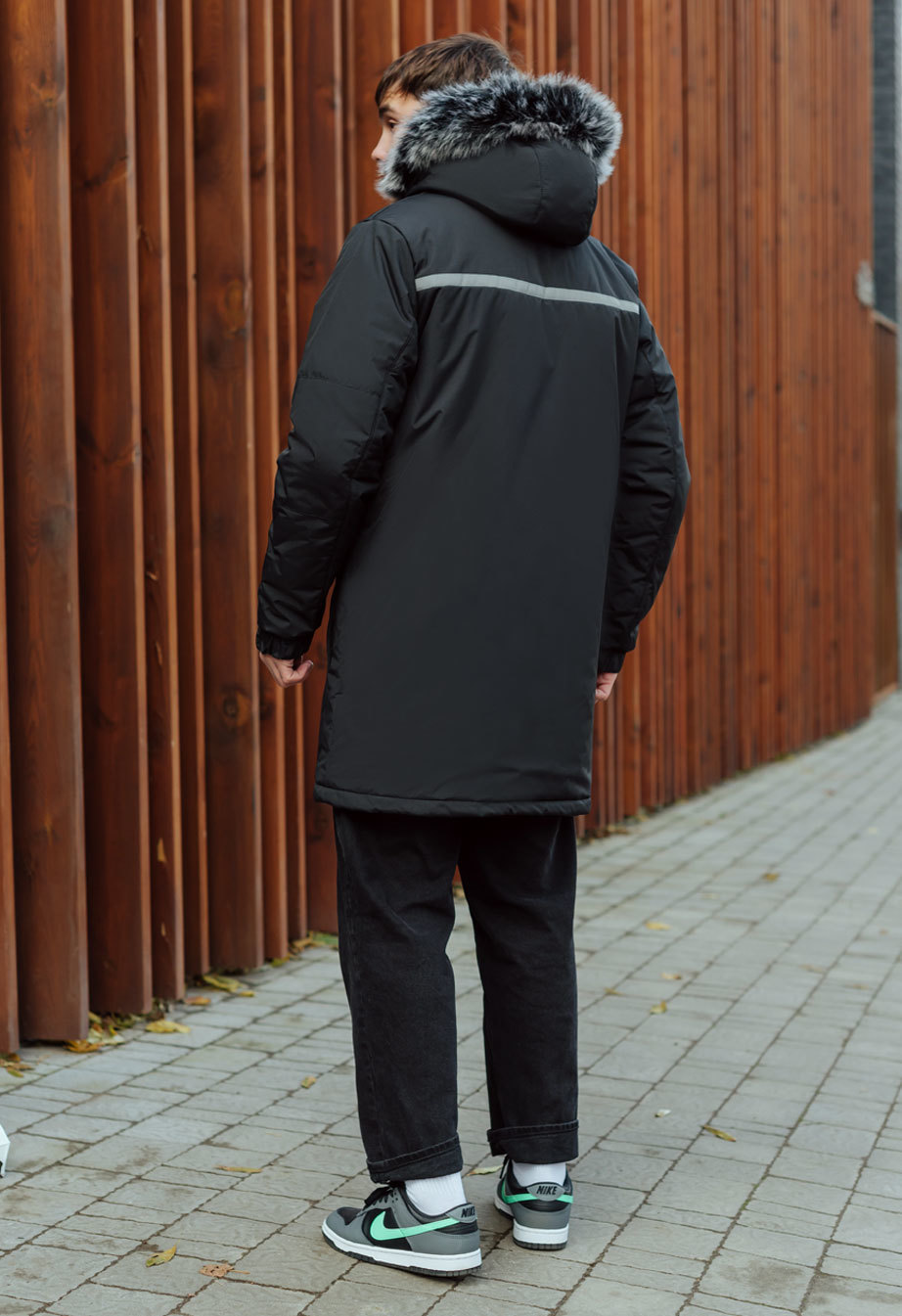 Zimowa parka Staff se black