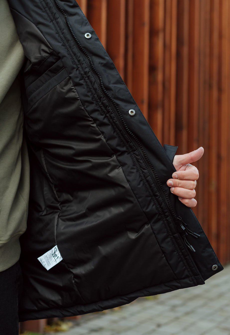 Zimowa parka Staff se black