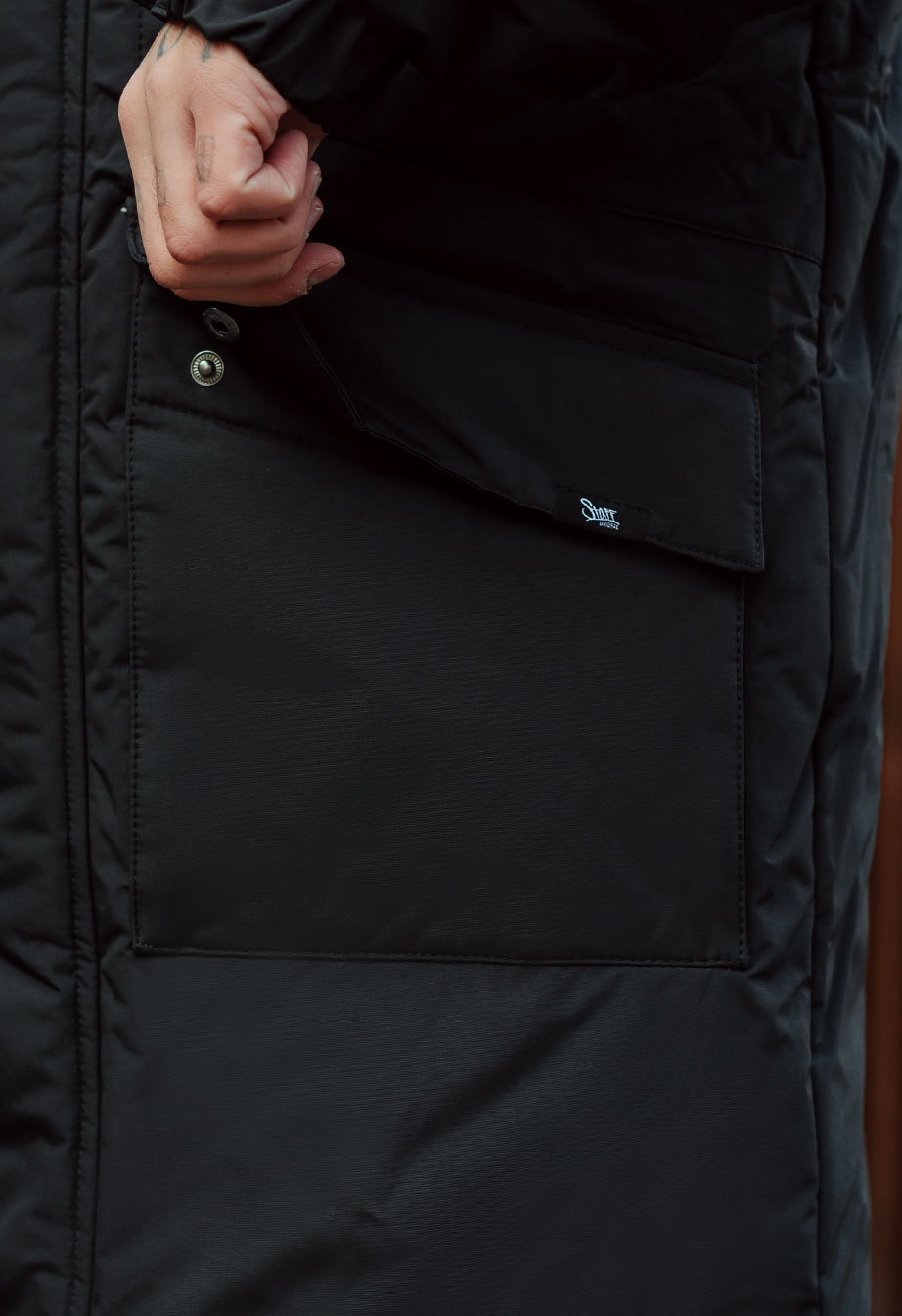 Zimowa parka Staff se black