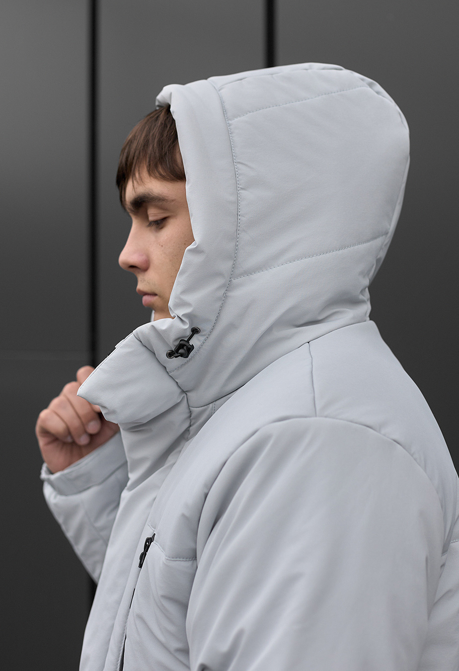 Kurtka zimowa Staff nex light gray