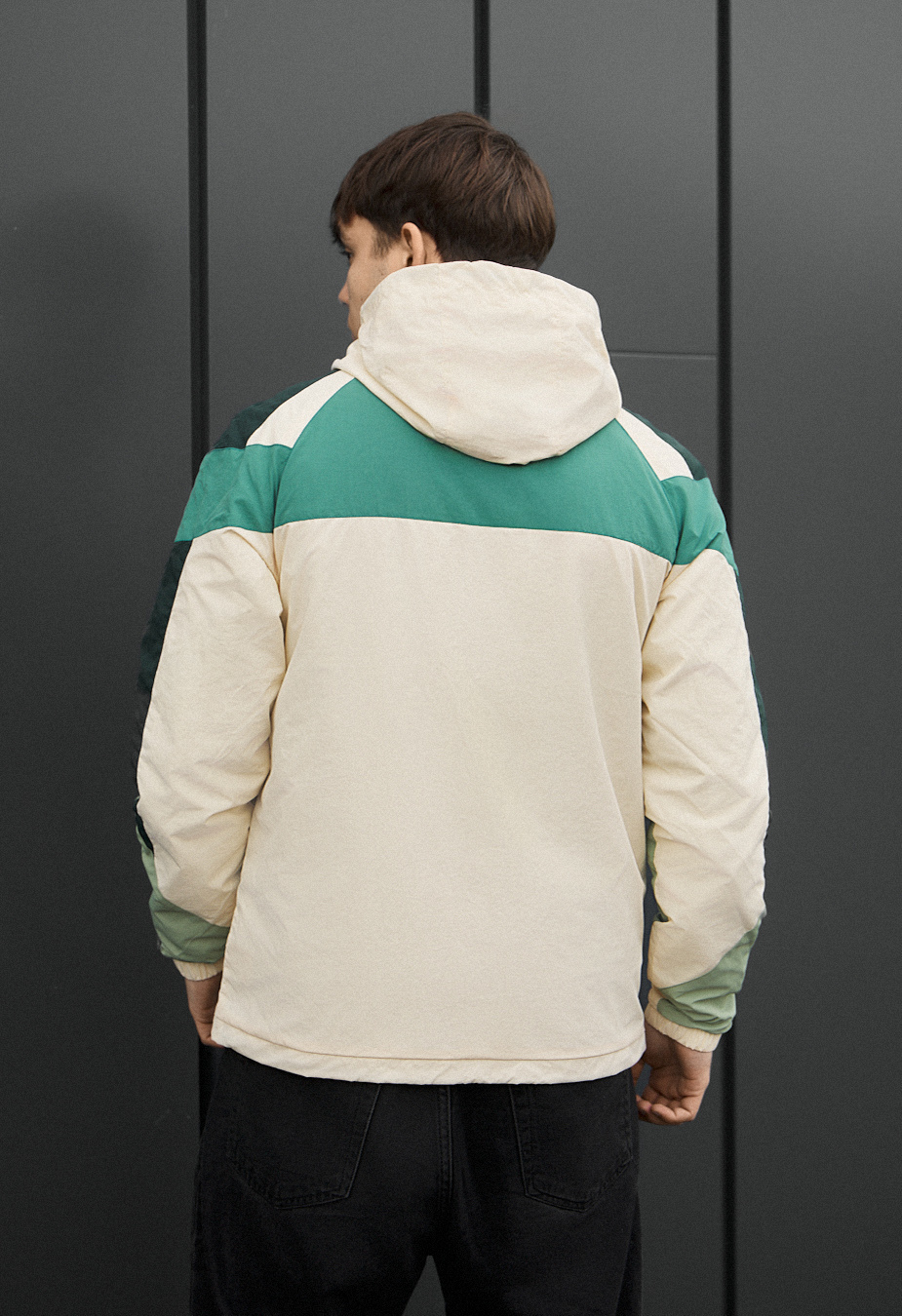 Wiatrówka Staff nix milk & green logo