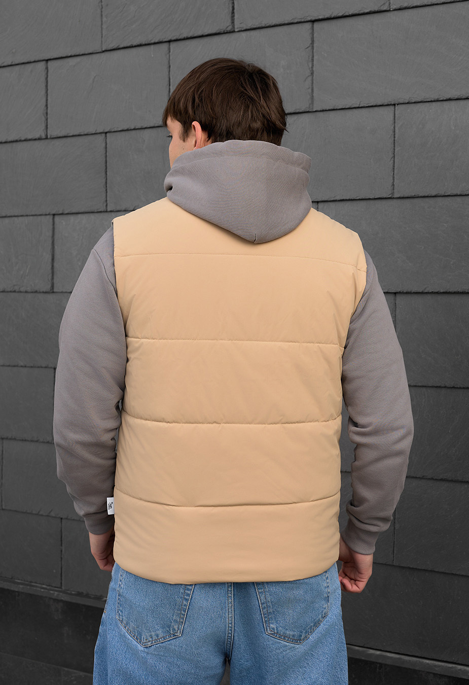 Kamizelka Staff zokl beige