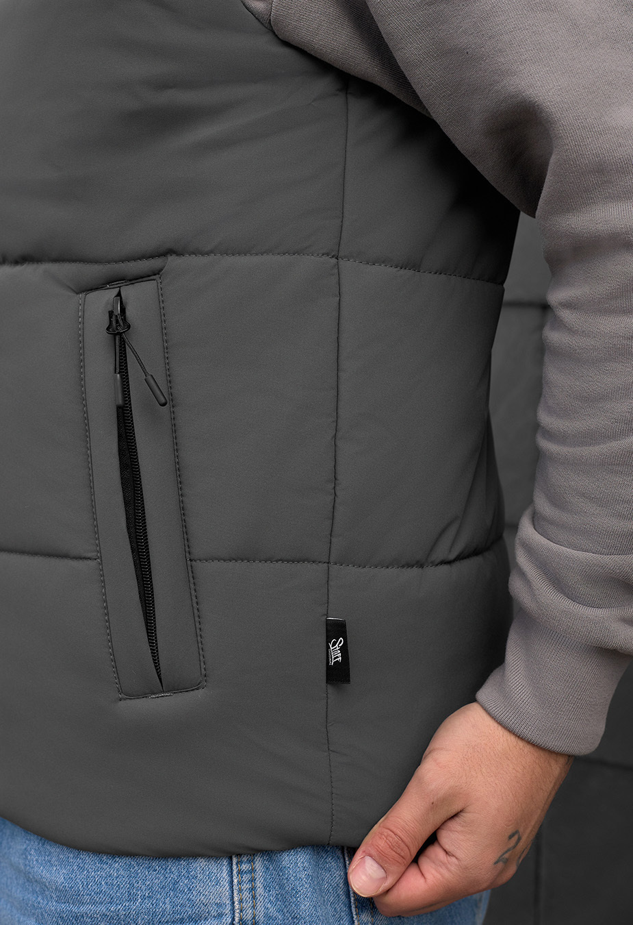 Kamizelka Staff zokl gray