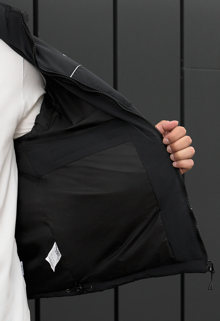 Kurtka Staff go dark gray