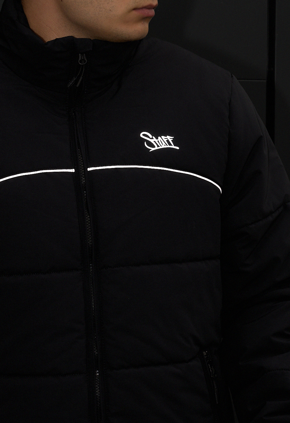 Kurtka Staff go dark gray