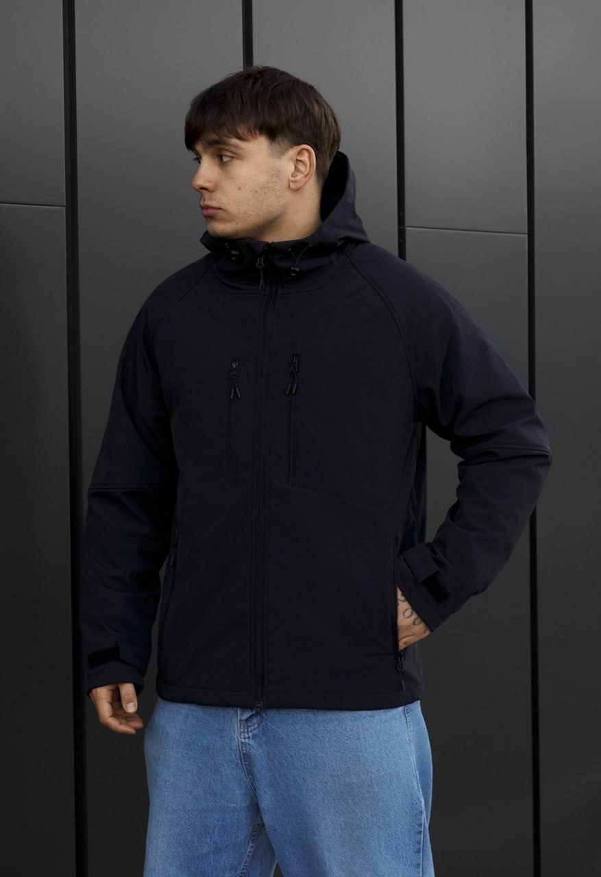 Kurtka soft shell Staff kade navy