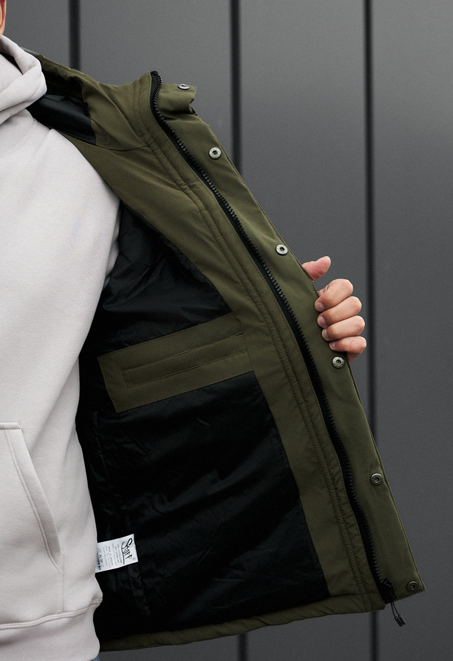 Kurtka zimowa Staff ruxo khaki