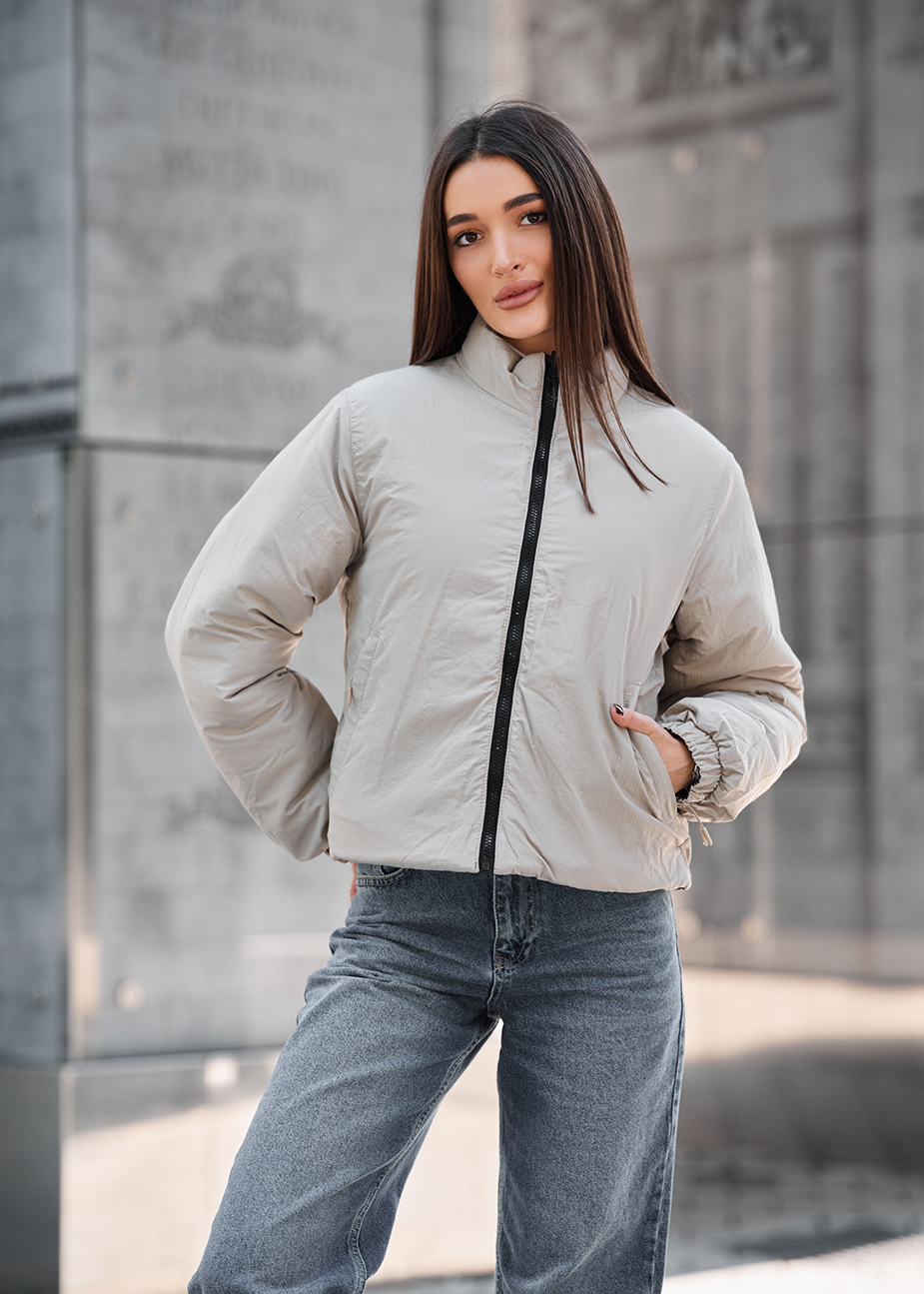 Kurtka Staff huxy black & light gray