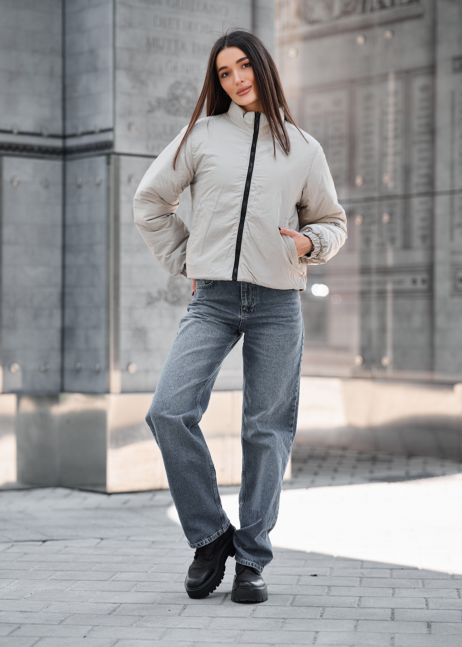 Kurtka Staff huxy black & light gray