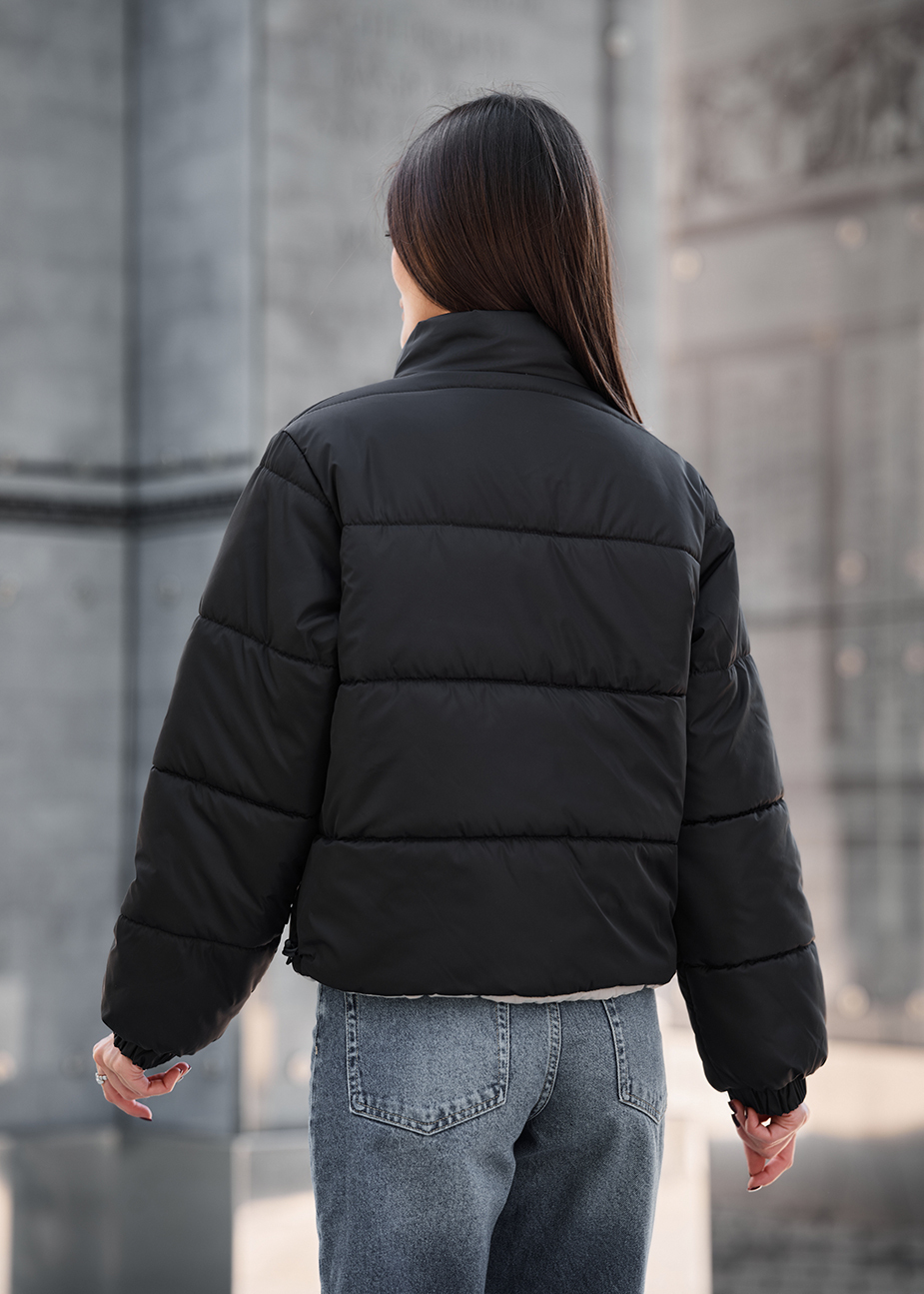 Kurtka Staff huxy black & light gray