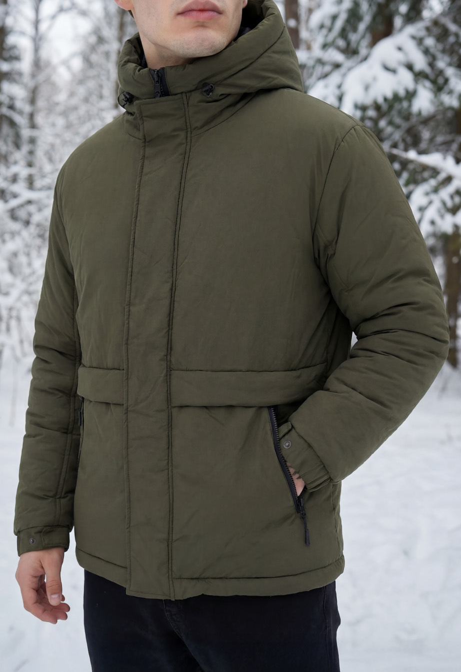 Kurtka zimowa Staff froz khaki