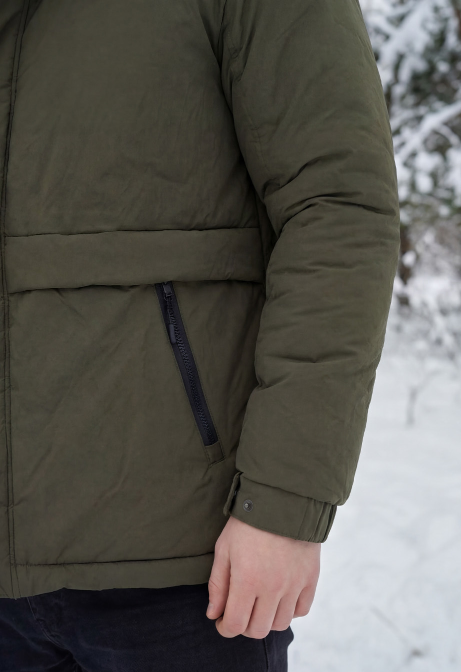 Kurtka zimowa Staff froz khaki