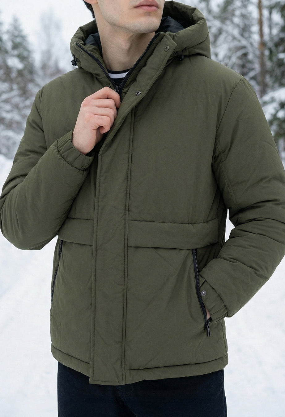 Kurtka zimowa Staff froz khaki