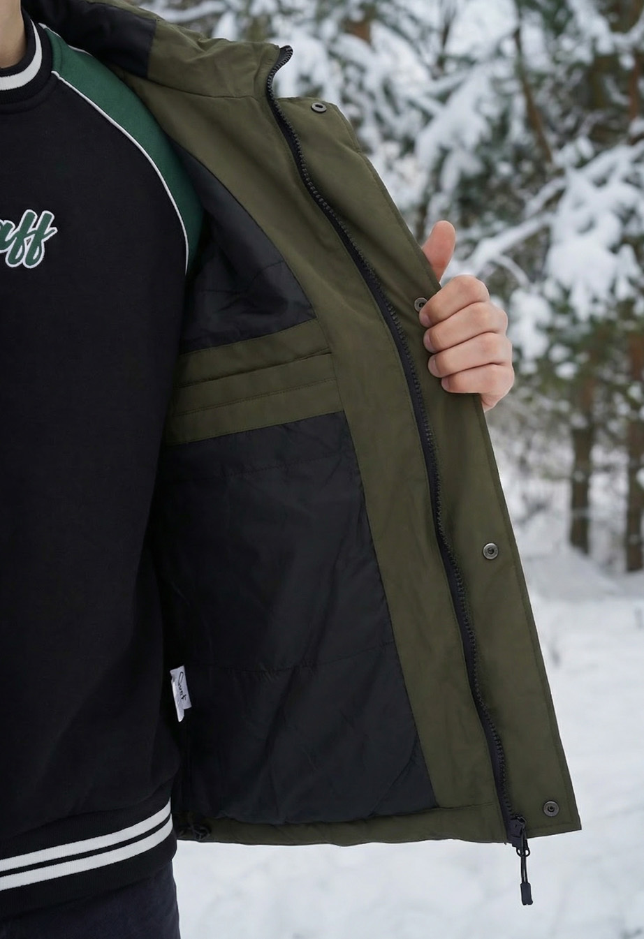 Kurtka zimowa Staff froz khaki