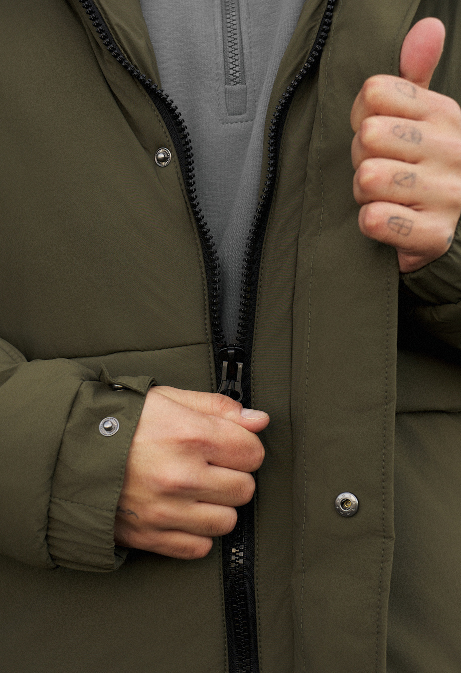 Kurtka zimowa Staff froz khaki