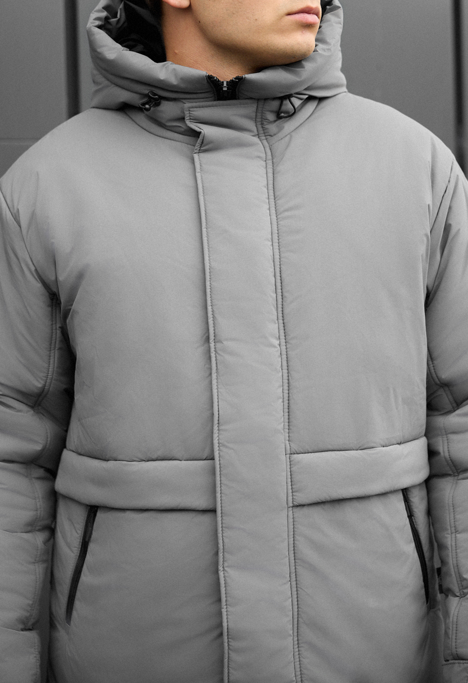 Kurtka zimowa Staff froz gray