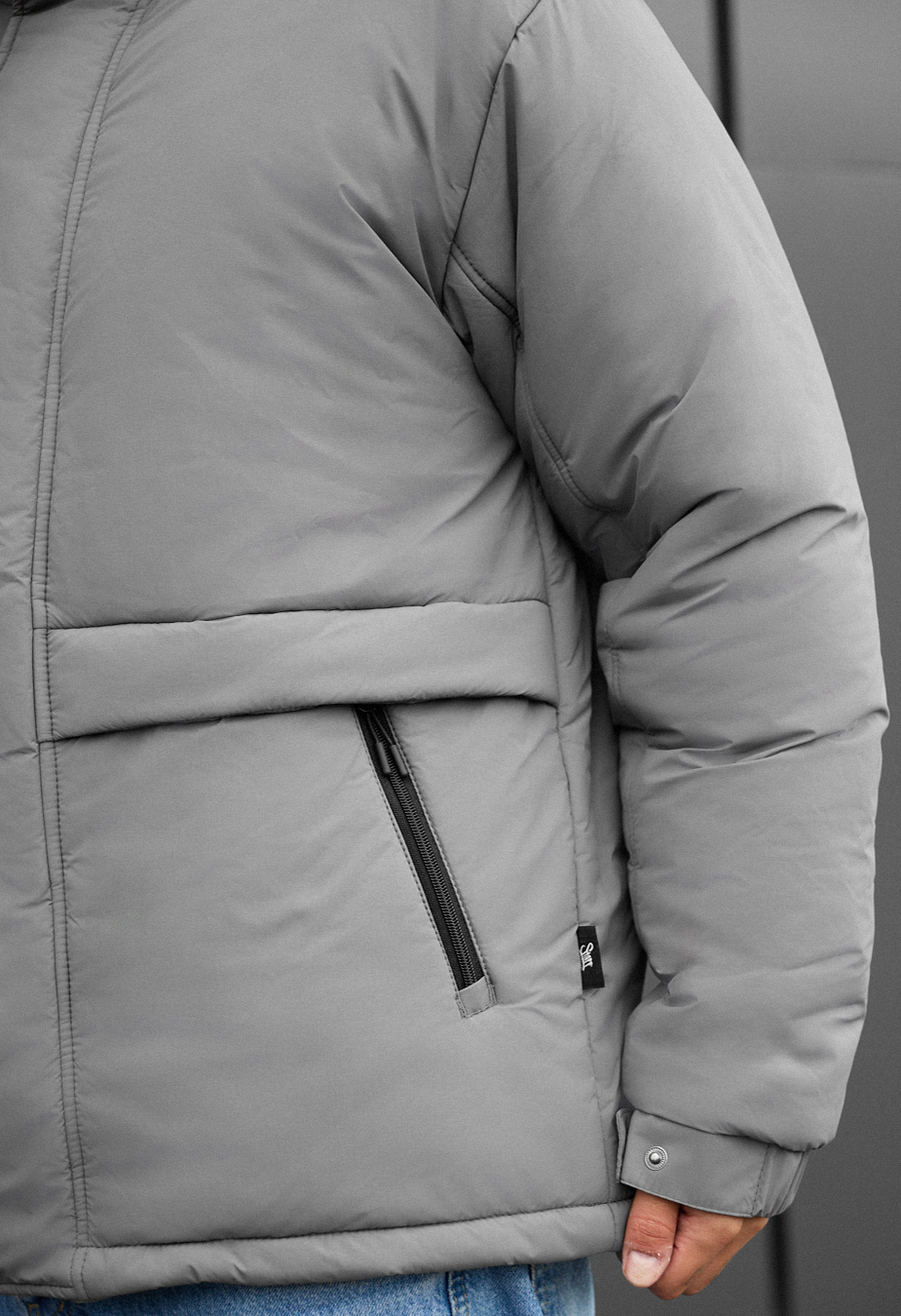 Kurtka zimowa Staff froz gray
