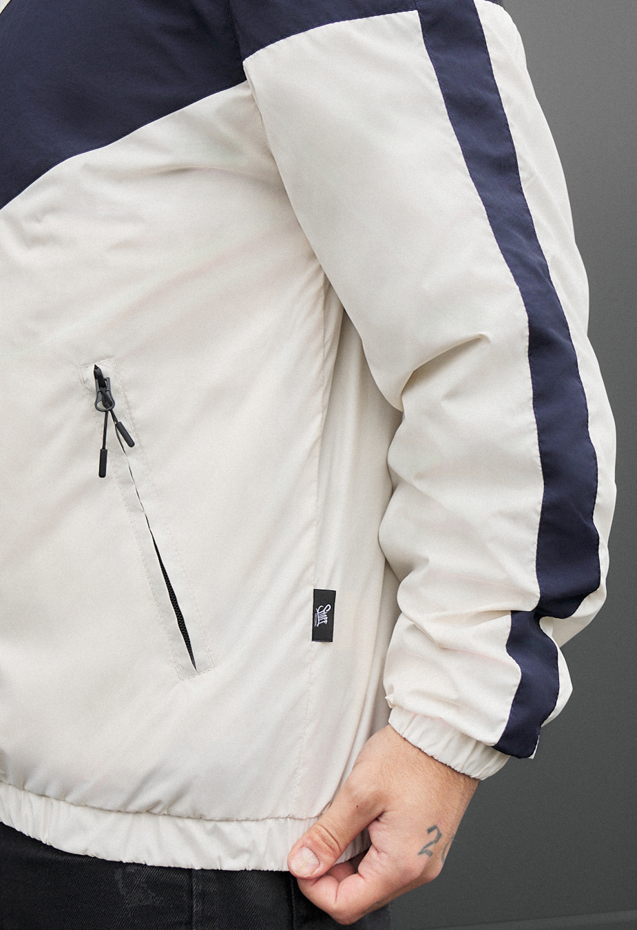 Wiatrówka Staff jex milk & navy