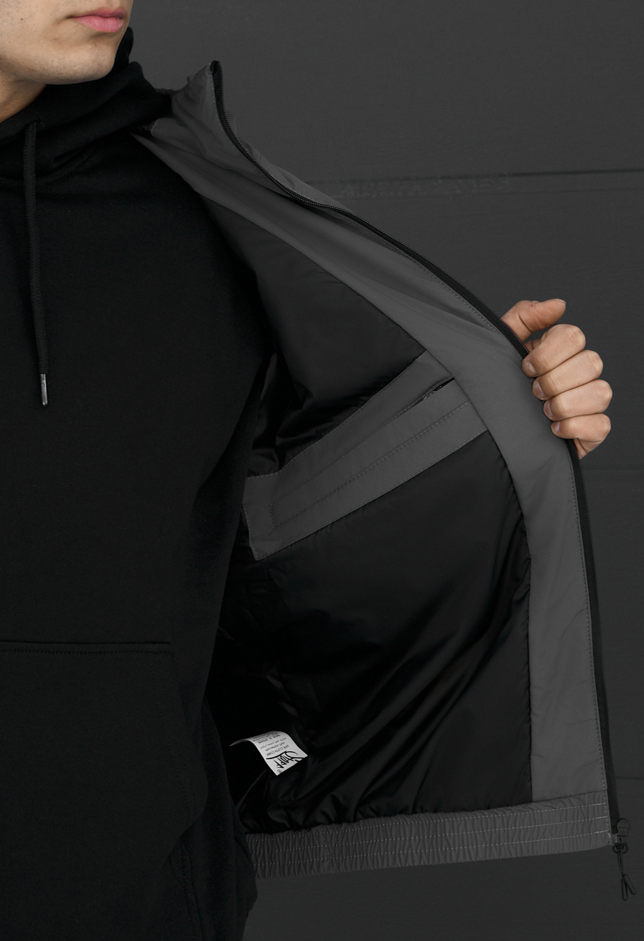 Kurtka Staff da gray