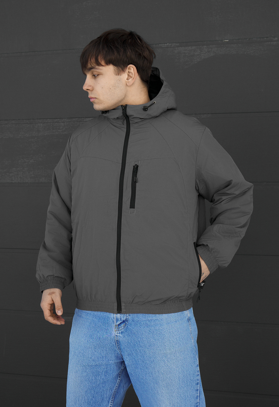 Kurtka Staff da gray