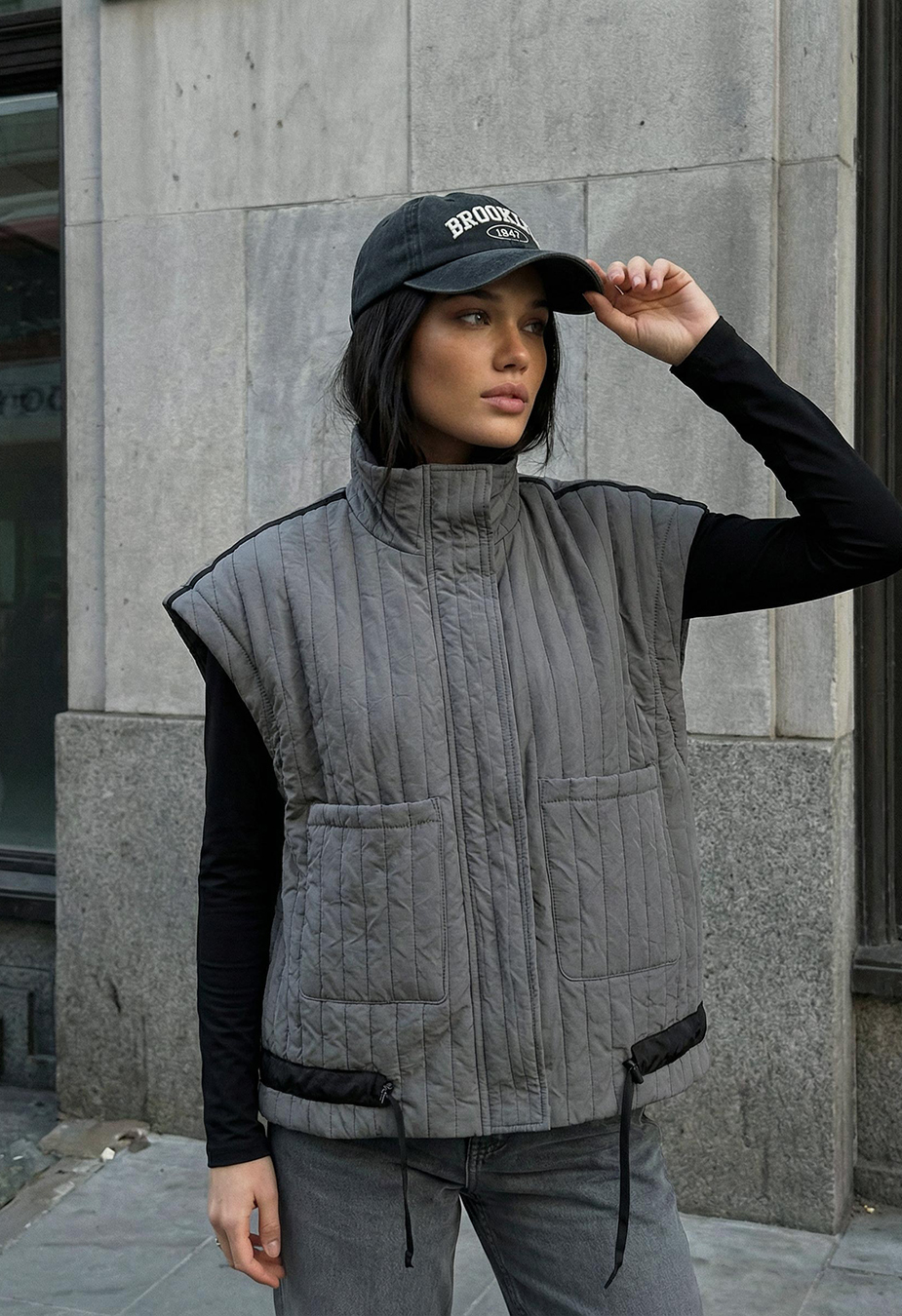 Kamizelka Staff fa gray