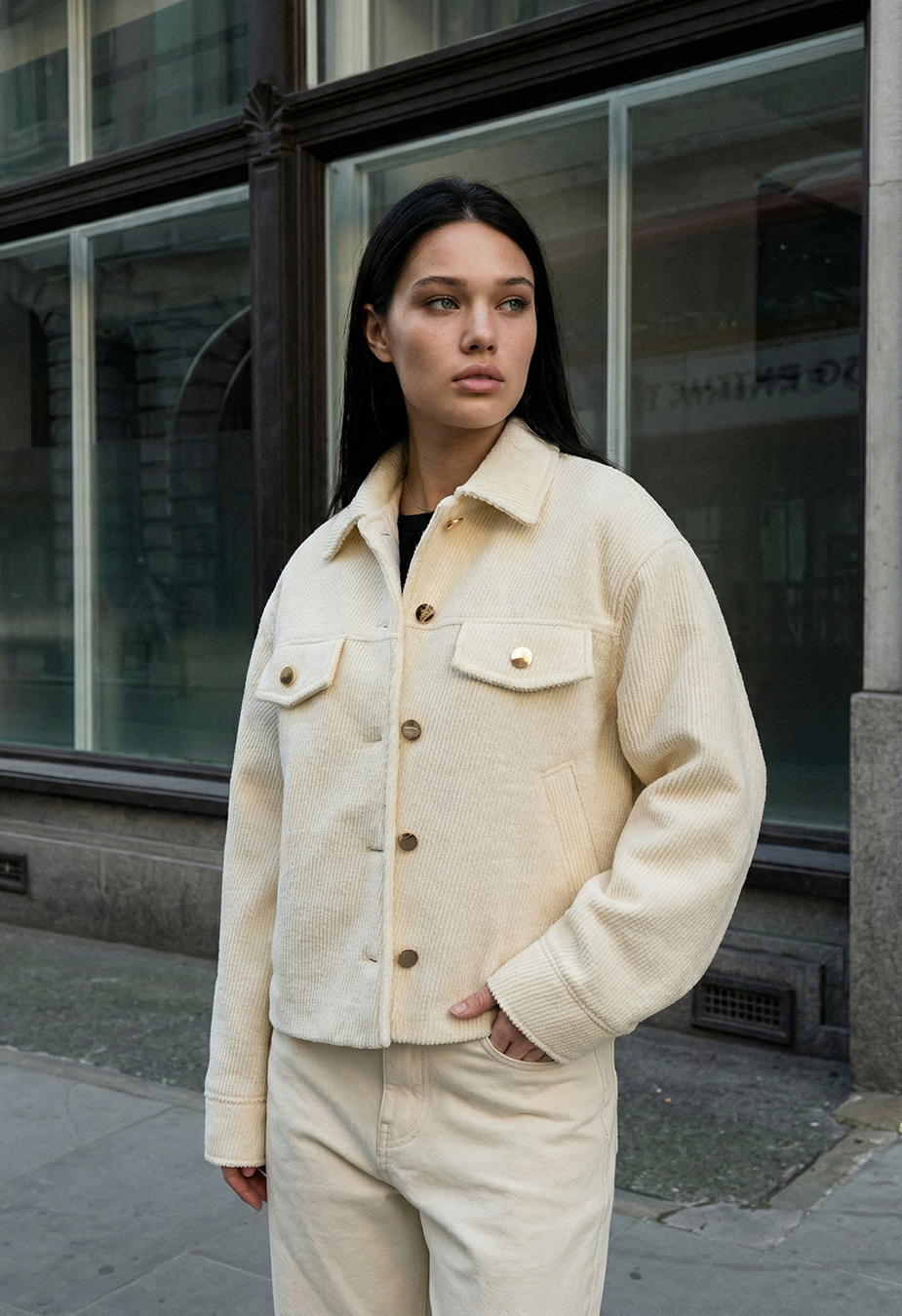 Kurtka-koszula Staff ri milk